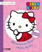 buku hello kitty mewarnai baju hello kitty